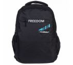 Рюкзак "Basic style. Freedom" 41х30х15см, 2 отд., 3 кармана