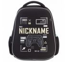 Рюкзак "Ergonomic Plus. Start game" 38х29х18см 2 отд., 2 кармана, нагрудная стяжка светоотраж.