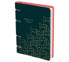 Тетрадь 100л. А5 "Meshu. Amazing cats" матов. ламинация, на кольцах