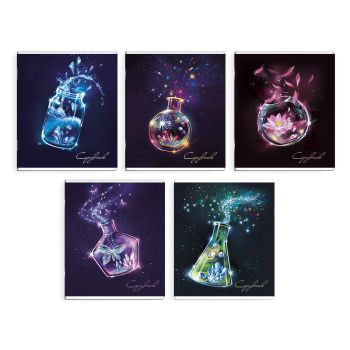 Тетрадь 48л. клетка "Волшебная жидкость"