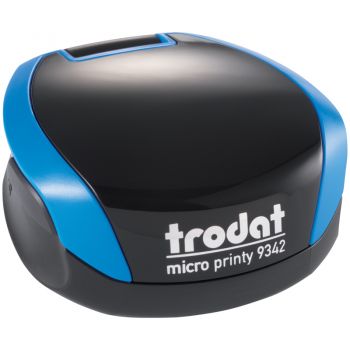 Оснастка для печати карманная Trodat Micro Printy D42мм синяя (163187)